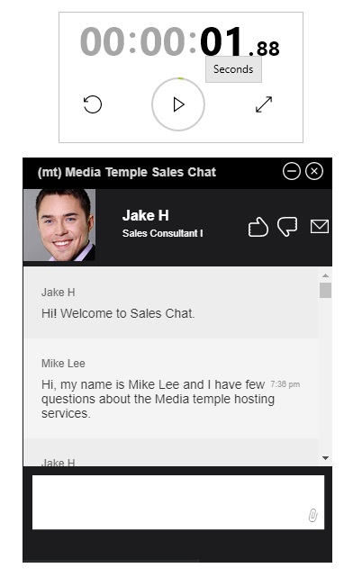 Media Temple Live Chat Support