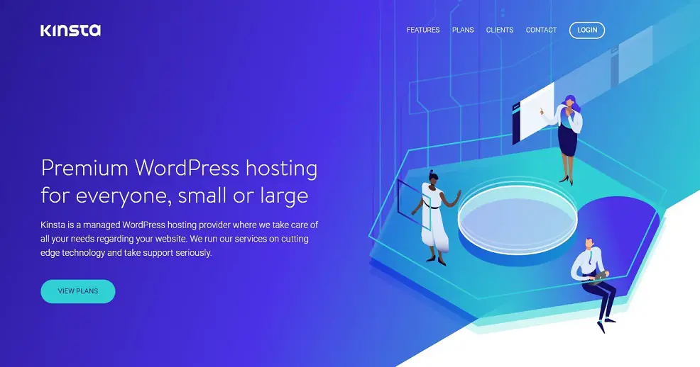 Kinsta Homepage