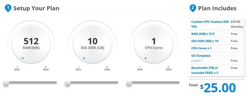 RoseHosting SSD VPS Hosting Plan