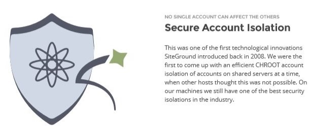 SiteGround Secure Account Isolation