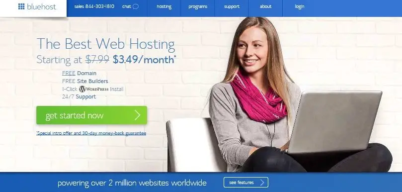 Chat bluehost Bluehost Review