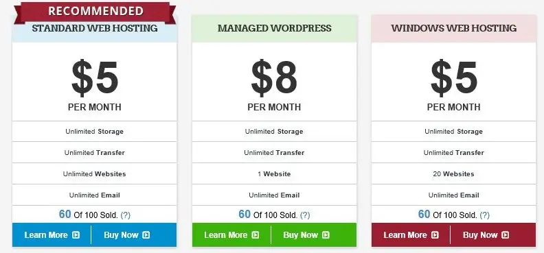 InterServer Shared Hosting Plan