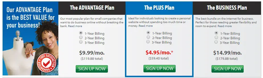 Netfirms Shared Hosting Plan