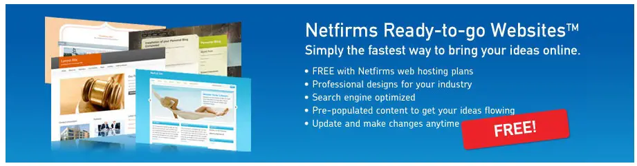 Netfirms Website Builder