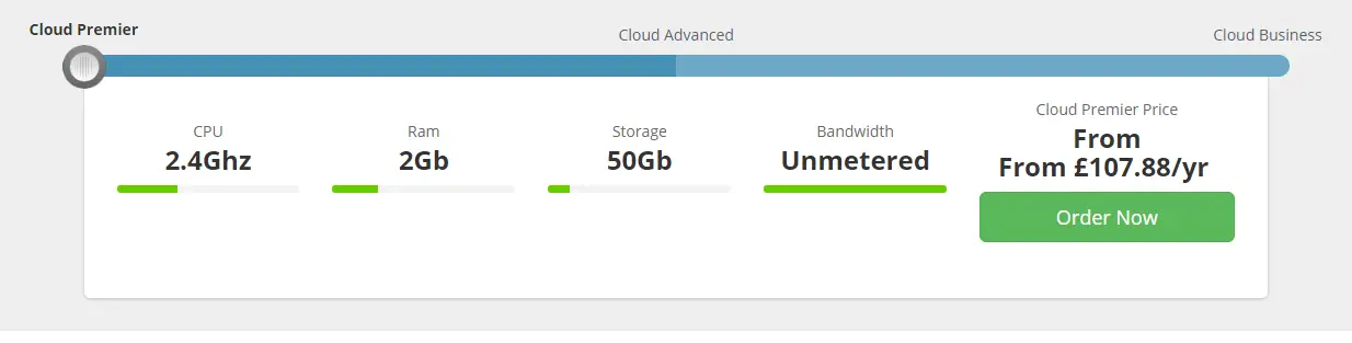 NativeSpace cloud hosting plan