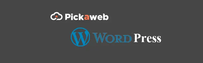 Pickaweb-wordpress