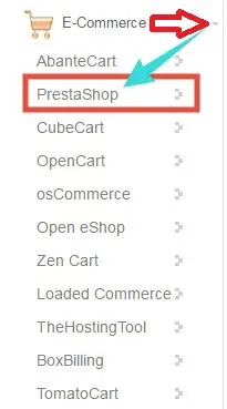 PrestaShop button