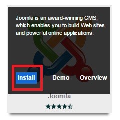 SiteGround Install Joomla