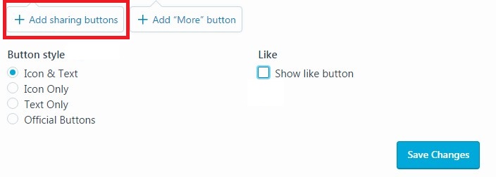 Add Sharing Buttons