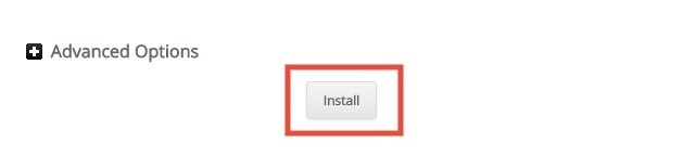 Click on the Install button