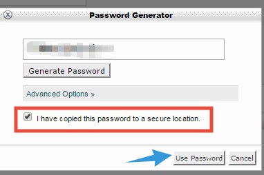 Use Password