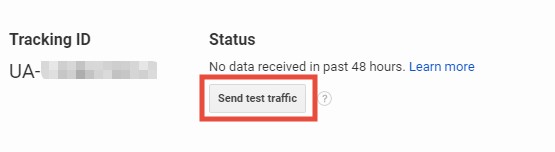 Send Test Traffic