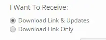 Download Link option