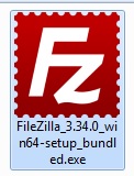 FileZilla install