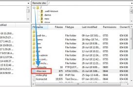 filezilla show hidden files on pc