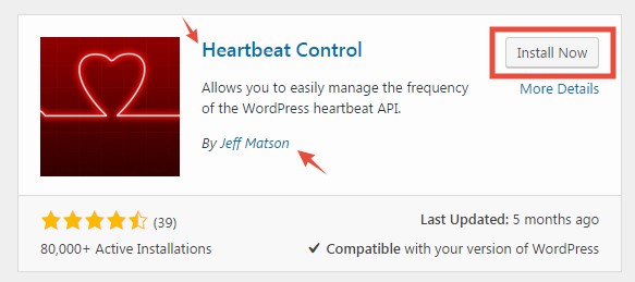 Heartbeat Control plugin