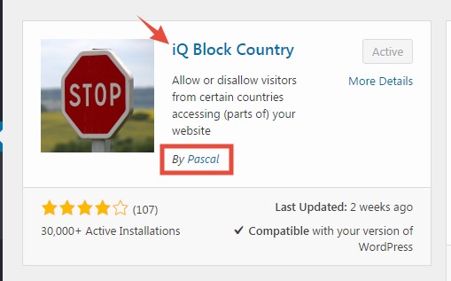 ‘iQ Block Country’ plugin