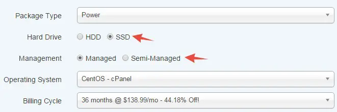 SSD and HDD option