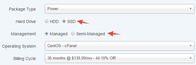 SSD and HDD option