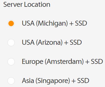 Choose your desired Data Center