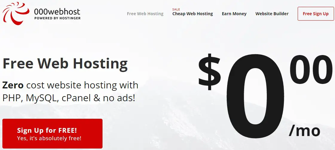 000webhost Free Web Host