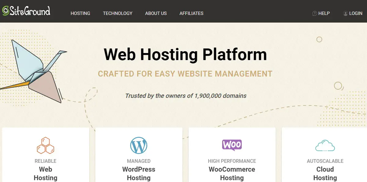 SiteGround Web Hosting Service