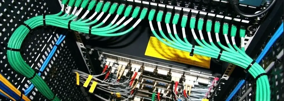 Network Rack Cable Management