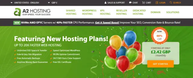 a2hosting best malaysia web hosting with database