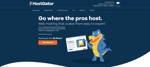 hostgator best malaysia 000webhost alternatives