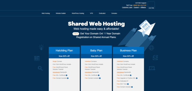 hostgator best malaysia web hosting with free domain