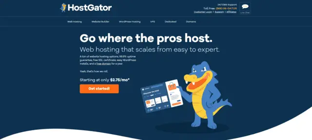 hostgator best web hosting for students malaysia